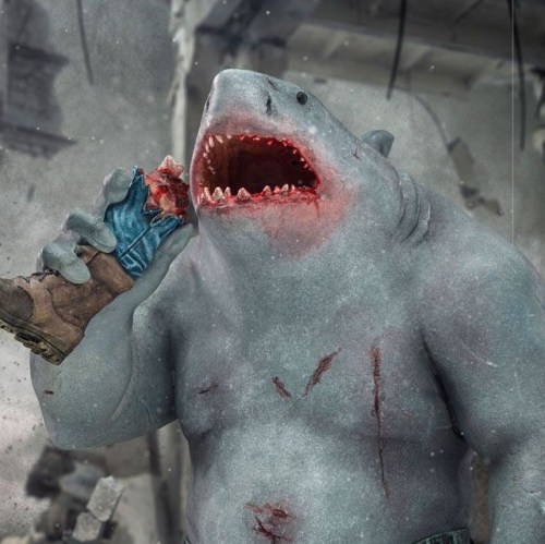 King Shark The Suicide Squad BDS Art 1/10 Scale Statue by Iron Studios